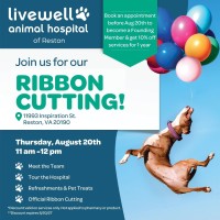 Livewell Animal Hospital - Reston Ribbon Cutting Ceremony - 2026