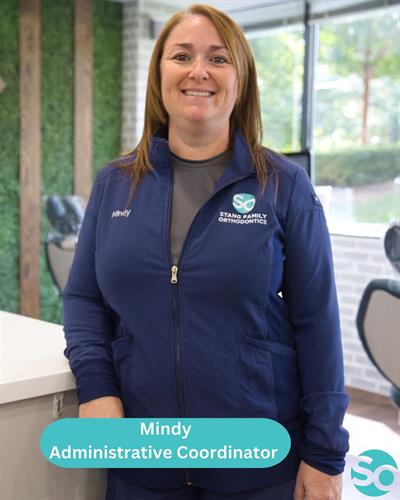 Mindy-One of our amazing Administrative Coordinators
