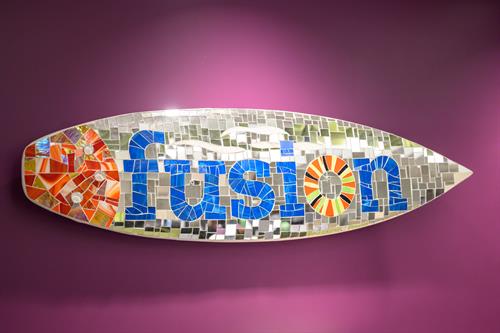 Fusion Academy Reston Surfboard 