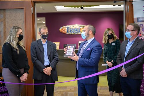 Greater Reson Chamber of Commerce supports Fusion Academy Reston ribbon cutting 