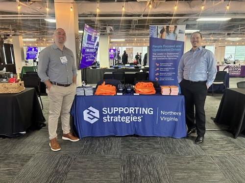 BD Partners Josh Rothman and Kyle McClain at the Reston Chamber B2G Event