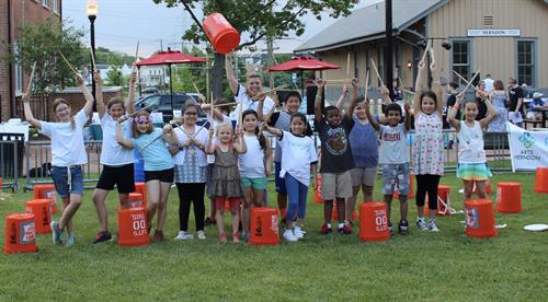 Bucket Drumming! 