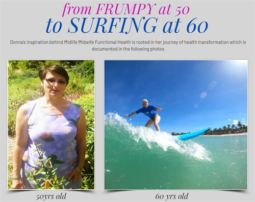 Midlife health transformation journey