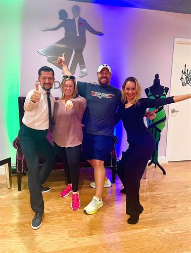 From "we've never danced before" to "we're ready for the big day"! From "we've never danced before" to "we're ready for the big day"!