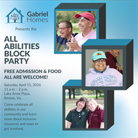 Gabriel Homes Announces All Abilities Block Party at Lake Anne Plaza