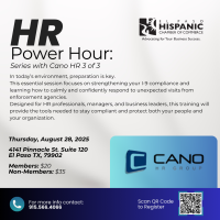 HR Power Hour: Series with Cano HR 3 of 3