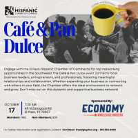 Cafe y Pan Dulce Sponsored by Economy Cash & Carry