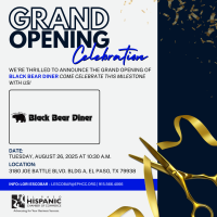 Ribbon Cutting - Black Bear Diner