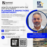 How to do Business with the City of El Paso’s Planning & Inspections Department!