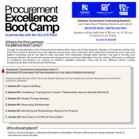 Advance Procurement Boot Camp
