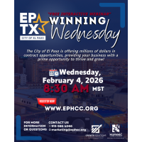 Winning Wednesday Doing Business the the City of El Paso