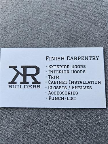 Finish Carpentry Contractor