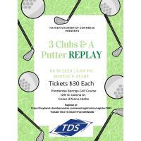 3 Clubs & A Putter - Golf Tournament/Re-Play