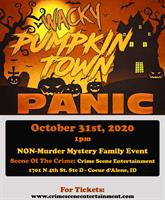 Wacky Pumpkin Town Panic - A Family Who Dunnit Mystery Event