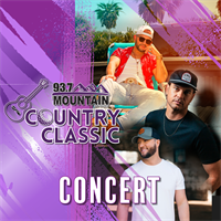 The Mountain Country Classic concert featuring Matt Stell, Frank Ray, & Kelsey Hart