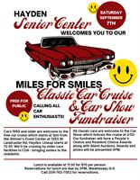 Miles for Smiles Classic Car Cruise & Car Show Fundraiser