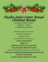 Christmas Bazaar at the Hayden Senior Center