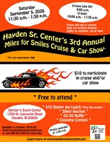3rd Annual Miles for Smiles Classic Car Cruise & Car Show Fundraiser