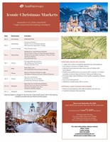 Join the Hayden Chamber's European Christmas Market Cruise-Sale ends September 30th