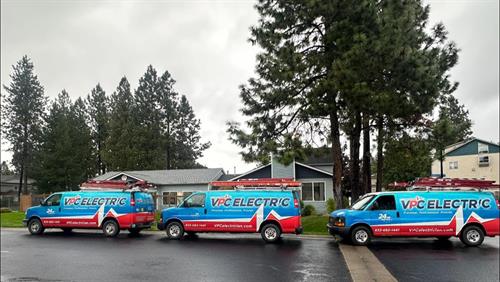 VPC Electric rolling out to take care of all your electrical needs!
