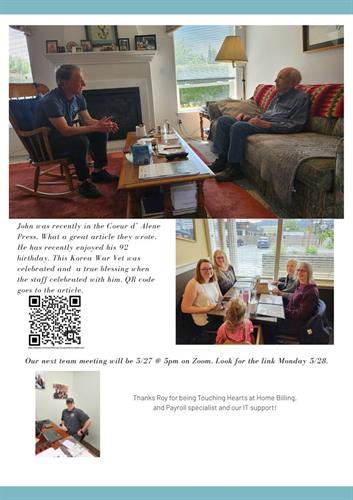 John gets his 92nd birthday in the CDA Press