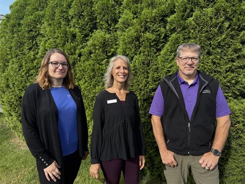 Roy, Jeri, and Sarah; The Touching Hearts at Home Team