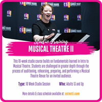 Musical Theatre II ages 13-adult
