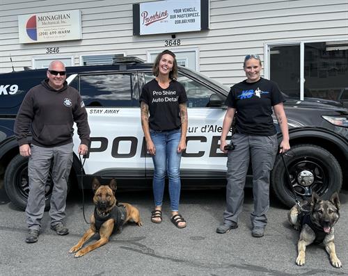 We love to support our law enforcement 