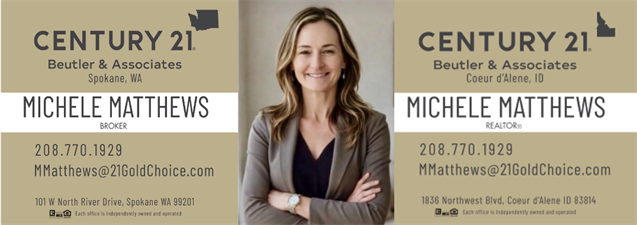 Michele Matthews, Century 21 John Beutler & Associates CdA/Spokane