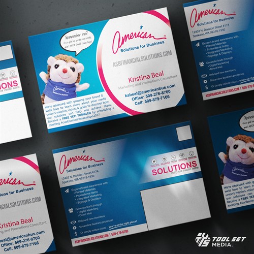 American Solutions for Business postcard