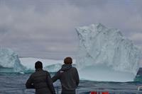 Iceberg viewing, Bay Bulls, Newfoundland.