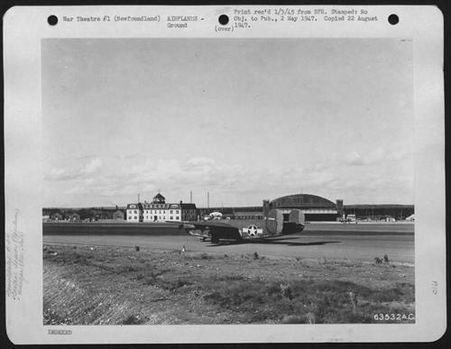 Gander Airport during WWII