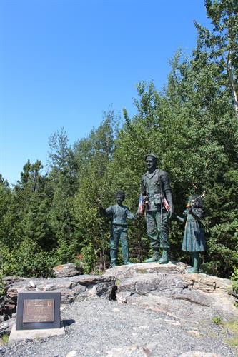 Silent Witnesses Memorial, at Gander Lake