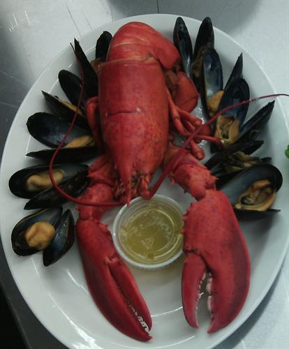 Lobster and Mussel Dinner
