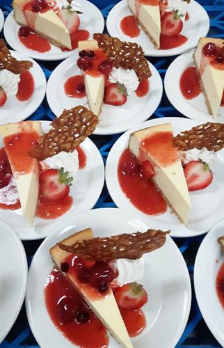 A Taste of Class Catering desserts