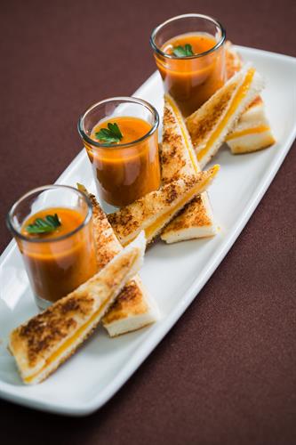 A Taste of Class Catering Grill cheese dippers