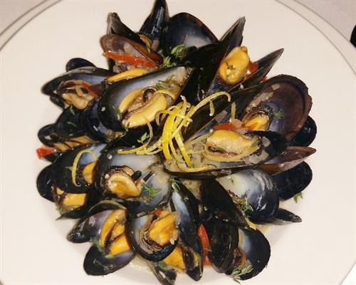 A Taste of Class Catering mussels