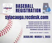 USSSA Baseball Registration