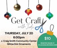 Get Crafty With Jodi: Glitter/Ink Ornaments
