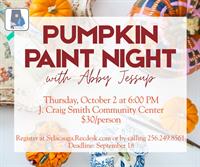 Pumpkin Paint Night