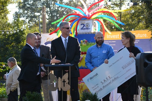 SAFE 20th Anniversary, Nemak Gift Presentation