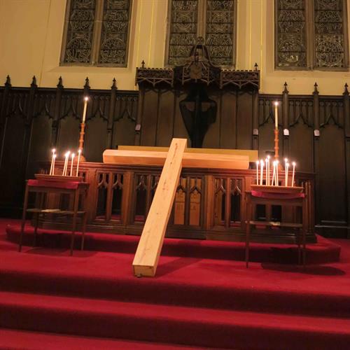 EASTER SERVICES: The Great Three Days: Maundy Thursday, April 9, 7:30pm, Good Friday, April 10, 7:30pm, The Great Easter Vigil, April 11, 7:30pm