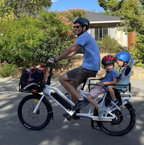 Take your kids with for an Ebike ride