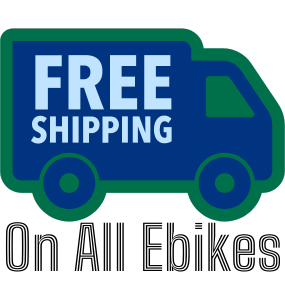 At EbikeCityZen - shipping is always FREE