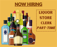 Liquor Store Clerk Part-Time