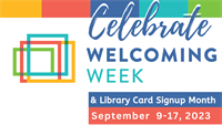 Welcoming Week at the Fergus Falls Public Library Sept 9-17
