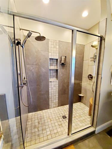 Custom shower