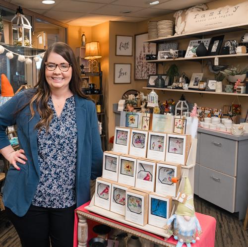 Our gift shop is a hidden treasure of unique gift, many locally sourced, and all sales benefit the LRH Foundation. 