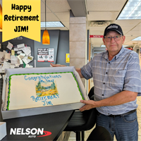 NELSON AUTO HONORS RETIRING EMPLOYEE, JIM