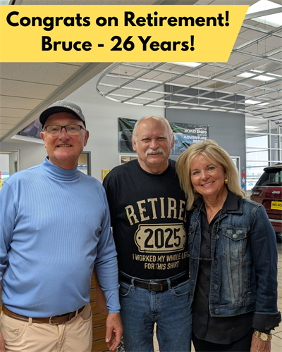 Bruce Retirement with Brent and Laurel Bruce Retirement with Brent and Laurel